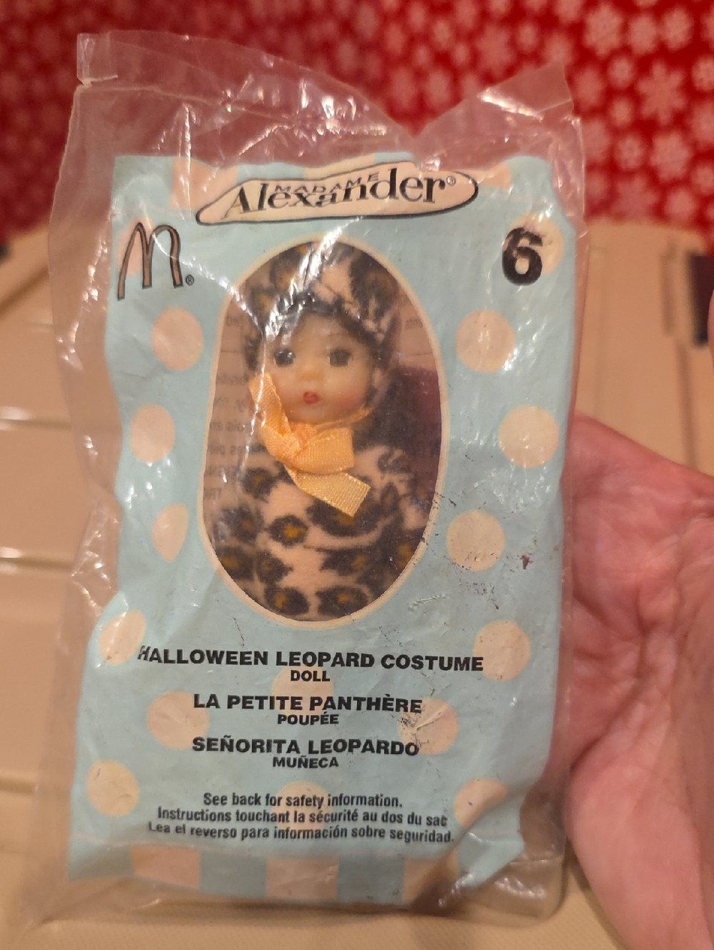 Madame Alexander Leopard Print Doll Costume with Yellow Bow